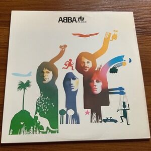 ABBA The Album Vinyl LP 1977 Atlantic SD 19164 Take A Chance On Me Pop Rock